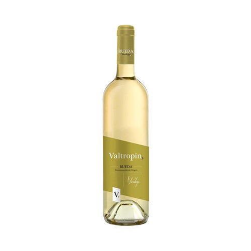 VALTROPIN Vino blanco verdejo con D.O. Rueda botella 75 cl.