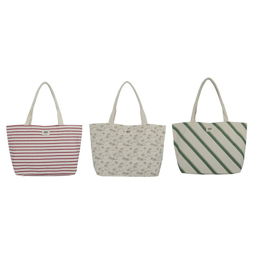 Tote bag, con asas, colores surtidos, ALCAMPO.