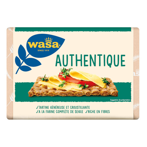WASA Authentique Pan tostado 275g.