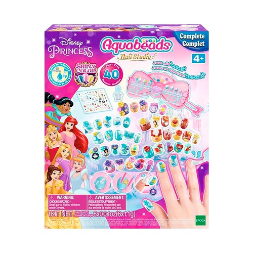 Estudio de Uñas Aquabeads Disney Princess