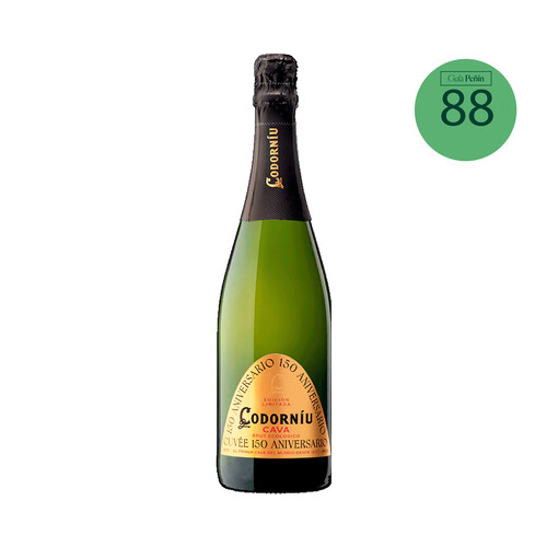 CODORNIU 150 Aniversario Cava brut ecológico elaborado según el método tradicional botella 75 cl.