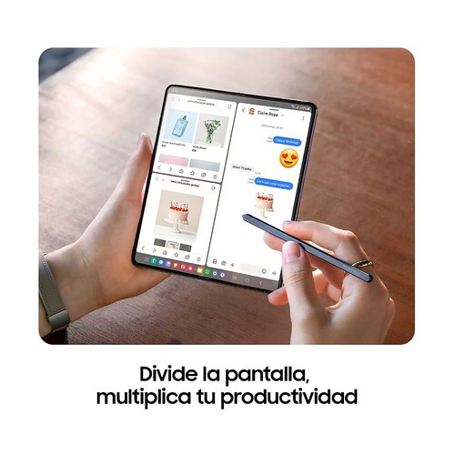 SAMSUNG Galaxy Z Fold5 5G, 512GB + 12GB Ram, móvil 19,3cm (7.6``). SM-F946BZKCEUB