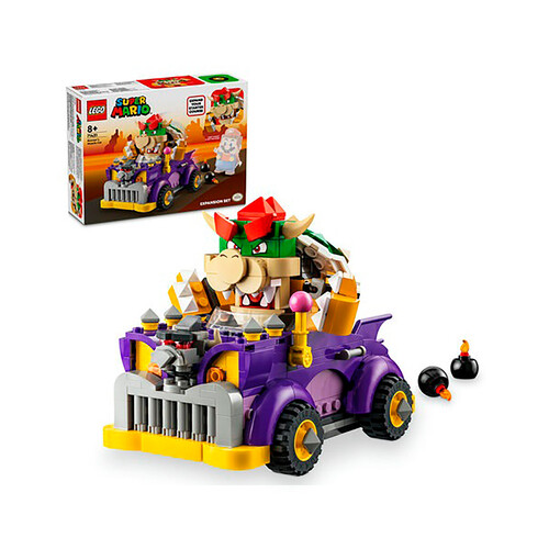 LEGO Super Mario coche monstruoso de Bowser, 458 piezas.