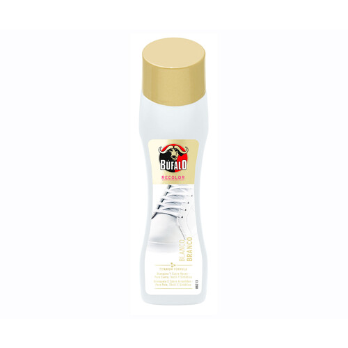 BÚFALO Crema con autoaplicador para calzado blanco BUFALO 50 ml.