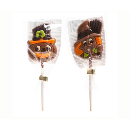 DEKORA Piruletas chocolate halloween 2 modelos 20 g.