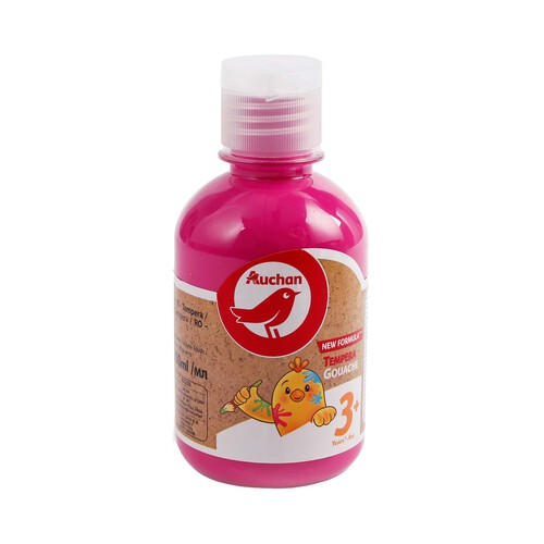 Botella Tempera Rosa 250 ml Chicky ALCAMPO