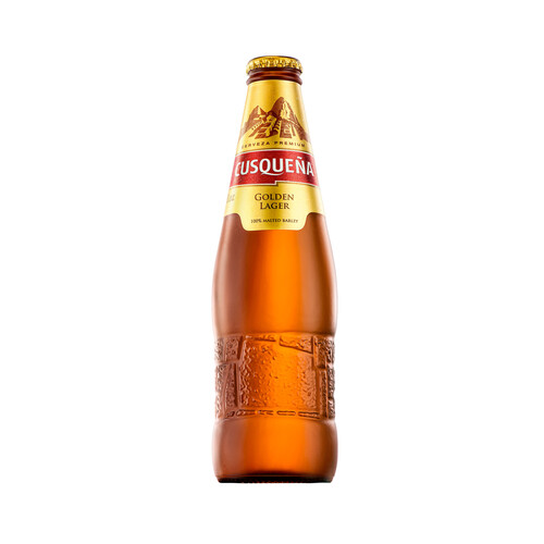 CUSQUEÑA Cerveza dorada 33 cl