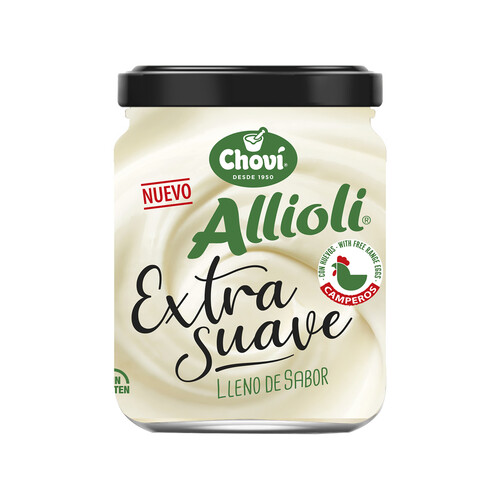 CHOVI Extrasuave Salsa alioli 190 g 