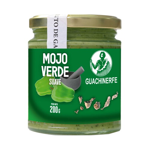 GUACHINERFE Mojo verde suave 200 g.