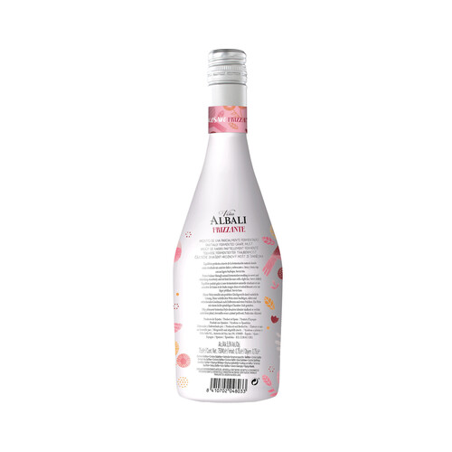 VIÑA ALBALI Vino rosado frizzante con bajo contenido en alcohol botella 75 cl.