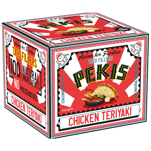 PEKIS Pollo teriyaky, 180 g.