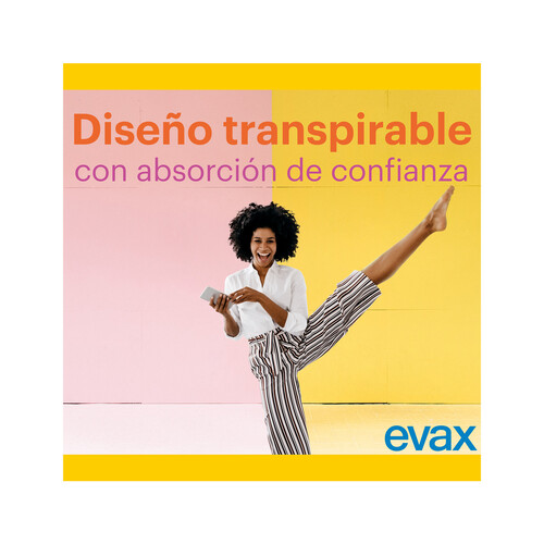 EVAX Salvaslips normales multiforma, para todo tipo de braguitas EVAX 58 uds.