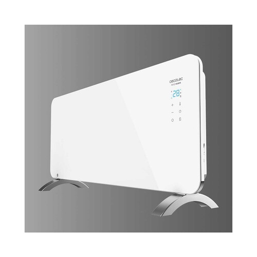 Convector CECOTEC Ready Warm 6750 Crystal Connection, Wifi, 2000W, termostato.