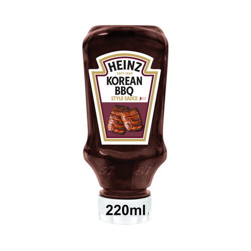 HEINZ Salsa barbacoa koreana 220 ml.