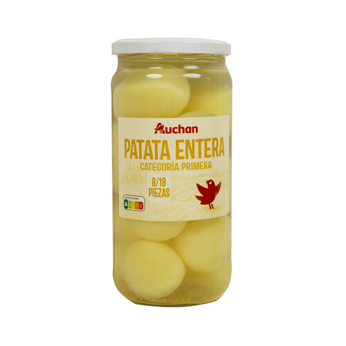 PRODUCTO ALCAMPO Patatas enteras al natural frasco de 400 g.