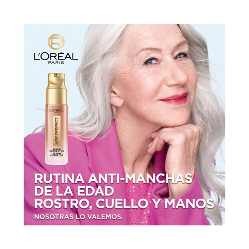 L´ORÉAL PARIS Age perfect Serúm corrector acción rapida anti-manchas, para pieles maduras 30 ml.