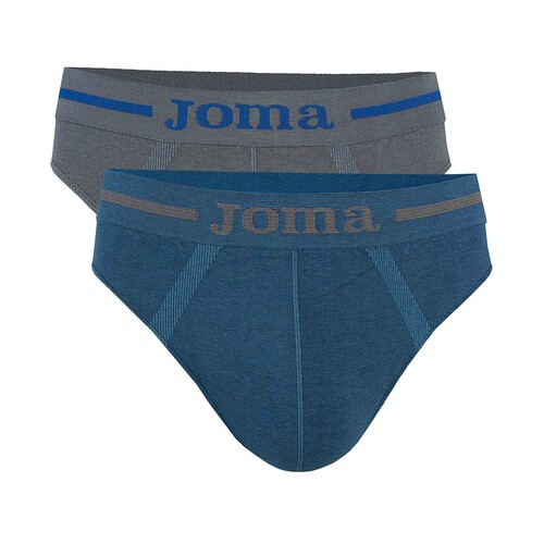 Lote de 2 slip de algodón sin costuras JOMA, talla M.